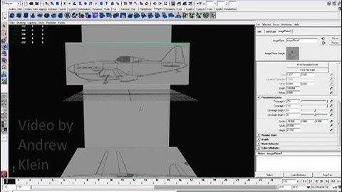 Maya Modeling Basics: Airplane pt. 4