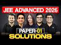 JEE Advanced 2026 Paper Solution Paper 1