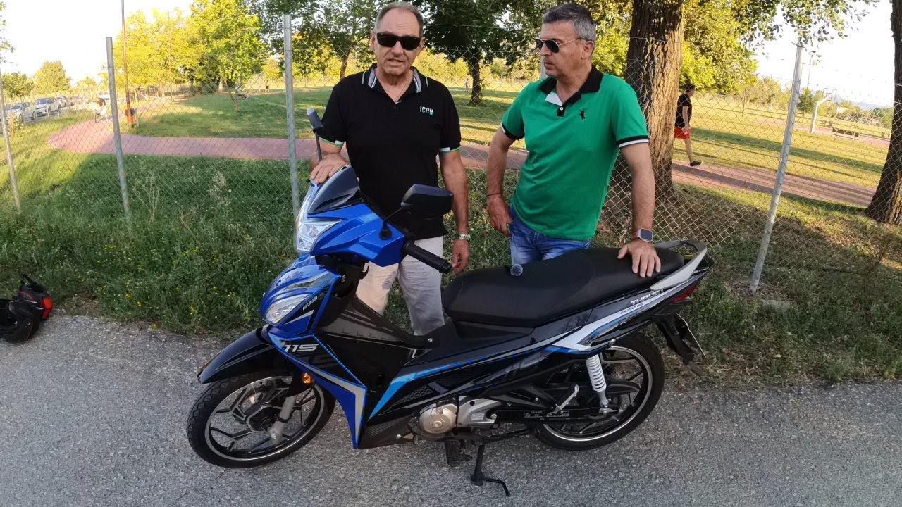 Ενα πολύ καλό Παπί στα 1690.-ευρώ ΜΟΝΟ ..Blitz 115 Thrust