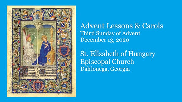 Advent Lessons and Carols 2020