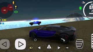 Reaching the end of the map with police || car Simulator 2
