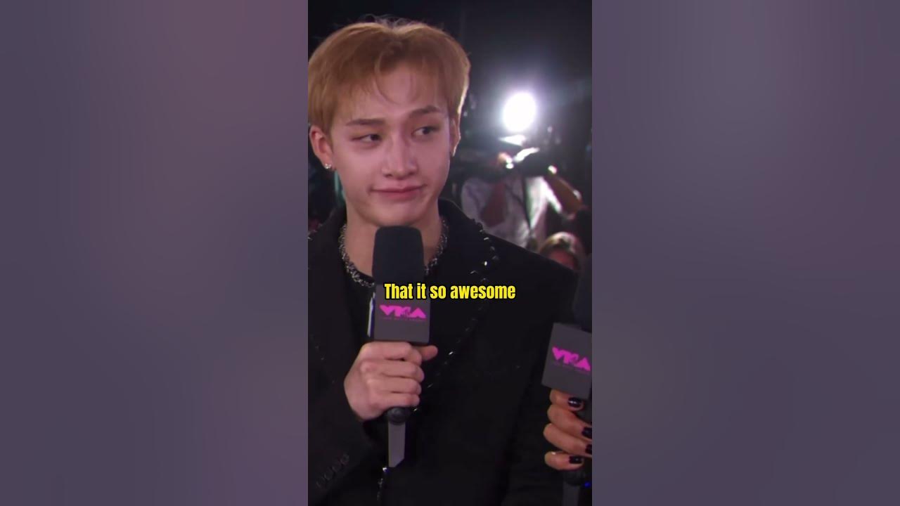 SKZ AT VMA’S (SPEECH) straykids vma kpop YouTube