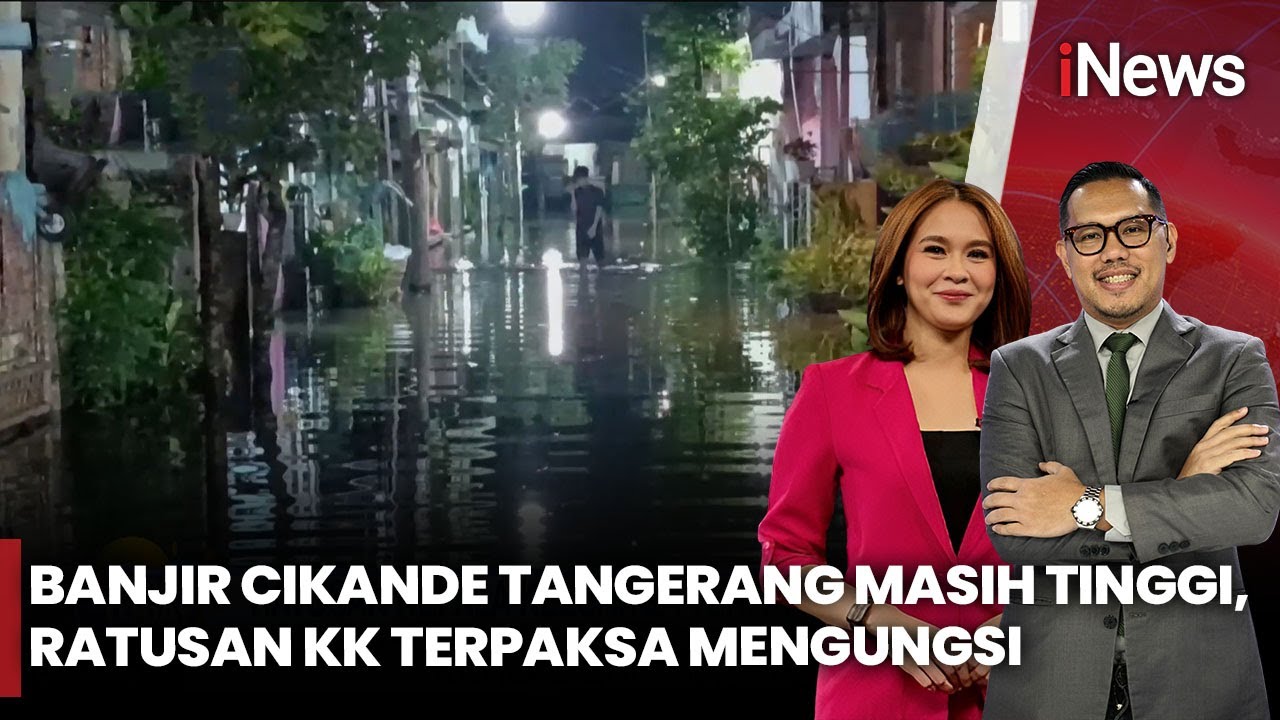 Air Tak Kunjung Surut, Ratusan Kepala Keluarga Mengungsi Akibat Banjir Cikande | iNews Today 16/1