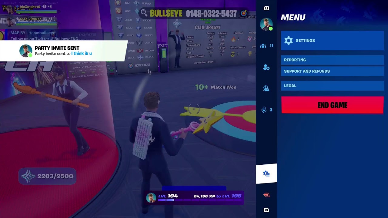Fortnite BUT I CANT END STREAM UNTIL I GET UNREAL - YouTube