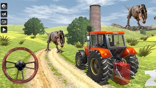 Tractor Trolley Cargo Farming Simulator Gameplay – Hill Tractor Games – Android Gameplay screenshot 3