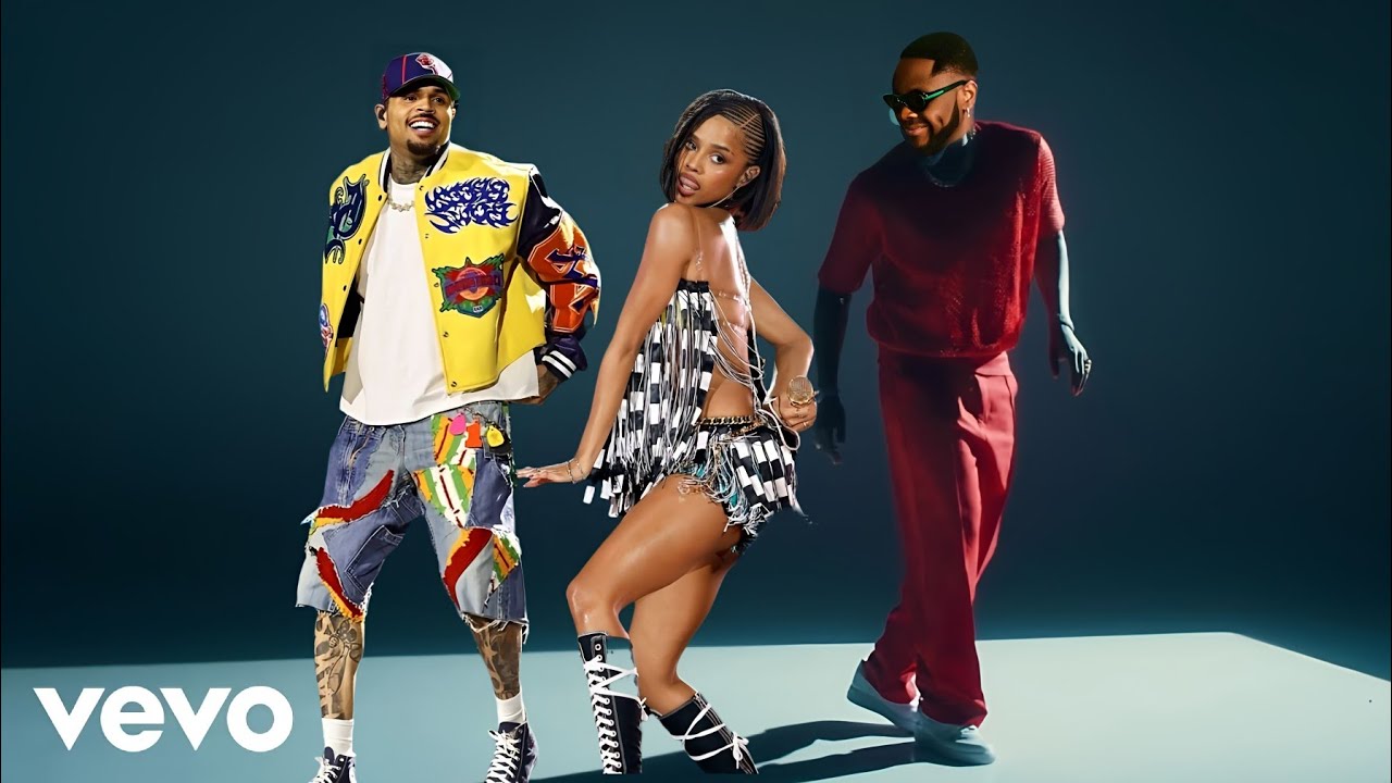 Chris Brown Ft Tyla & Kizz Daniel - Vibe with Me (Official music video)