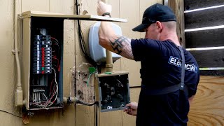 How to Replace an Electrical Service Panel, Meter, and Riser (PART 1)