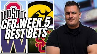 Ohio State vs Iowa | Washington vs USC BEST Bets | CFB Week 5 Predictions