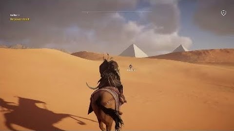 AC Origins WTF Fish falls from the sky in the desert