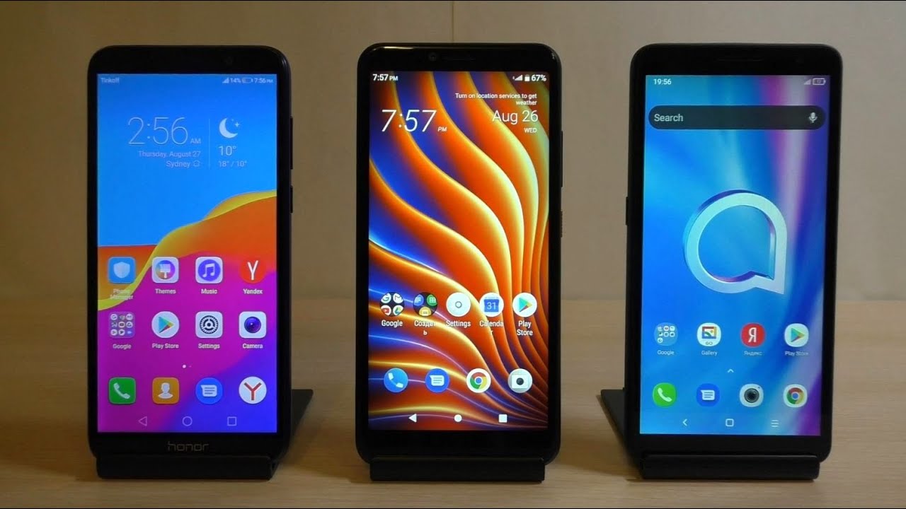 Huawei Honor vs HTC vs Alcatel Incoming Call