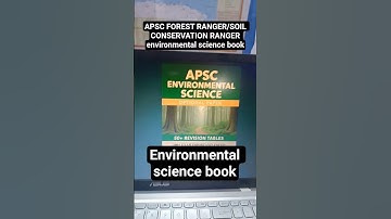 APSC ENVIRONMENTALSCIENCE , FOREST RANGER ,SOIL CONSERVATION RANGER BOOK #EVS #environmentalscience