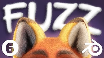 FUZZ! - (Lesson 6) Rendering and Compositing - Blender 3D Beginner Tutorial