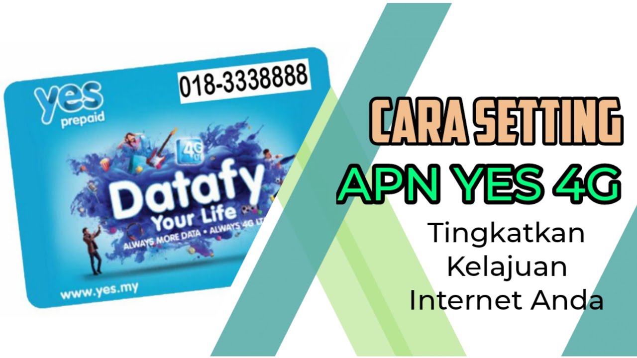 APN YES 4G | 2022 | Lajukan Speed Internet Anda