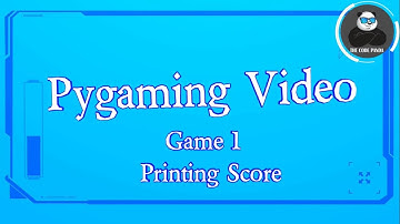 Ping Pong Ball Game: Printing Score| Games in Python | Pygame Series for Beginners by the code panda