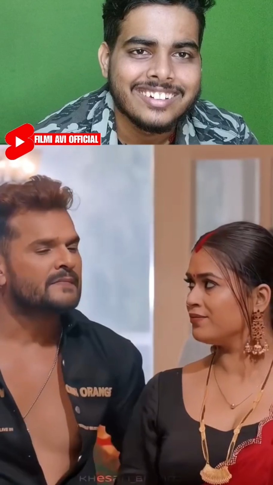 Khesari Lal Yadav \u0026 Dimple Singh Funny Comedy Video | Reaction Video | #shorts #remix