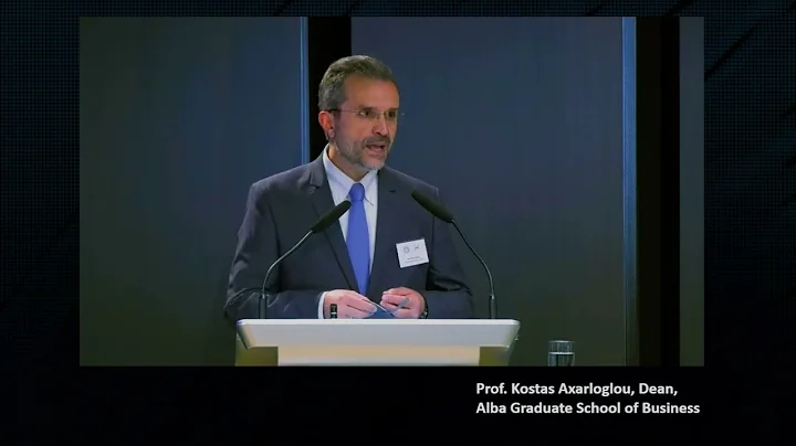 Day 2 Welcome address - Prof. Kostas Axarloglou, D...
