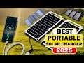 Top 5 Best Portable Solar Chargers 2025 Solar Phone Charger For Camping Hiking 