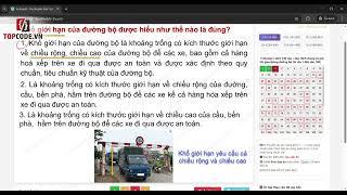 Mã code 48535 Theme WordPress Thi thử mô phỏng 120 tình huống giao thông và 600 câu lý thuyết screenshot 4