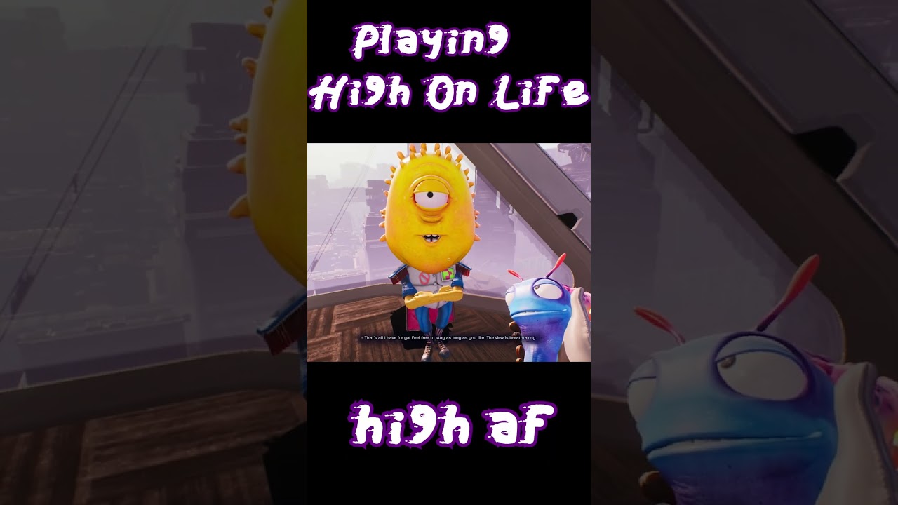 Gf's dog in High On Life?!?! #highonlife #rickandmorty #shorts