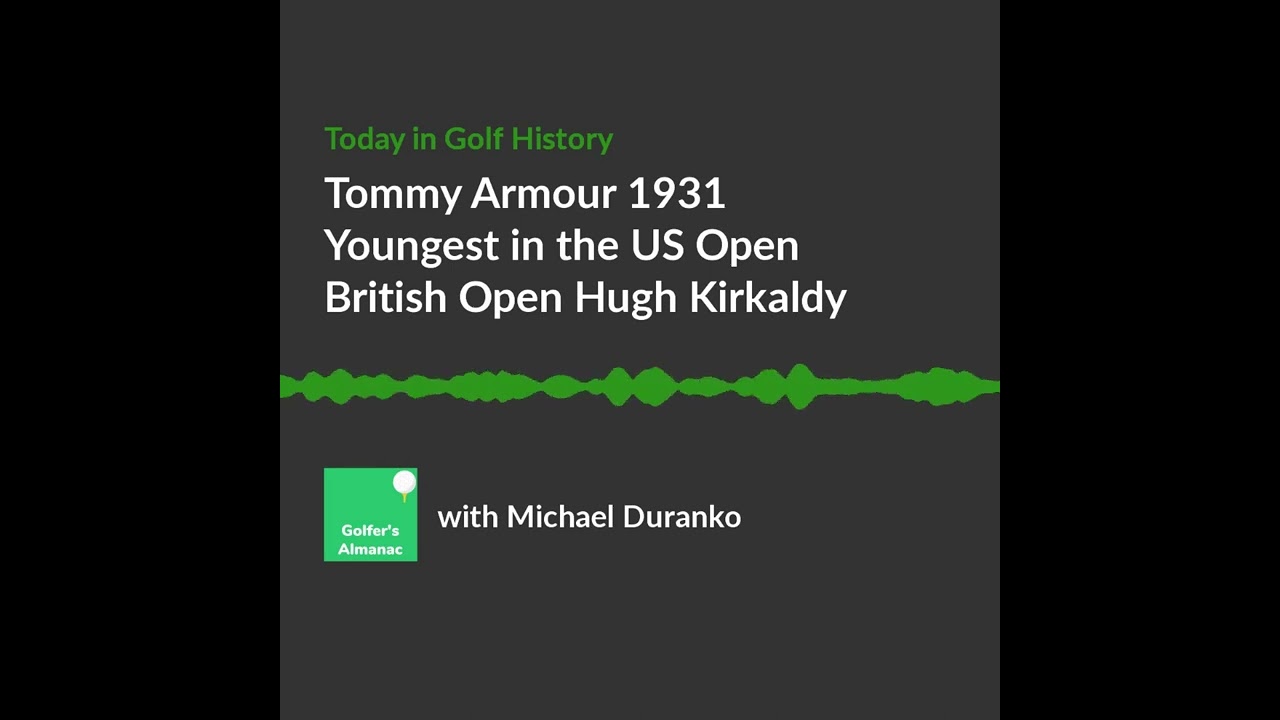 Tommy Armour 1931 British Open Hugh Kirkaldy
