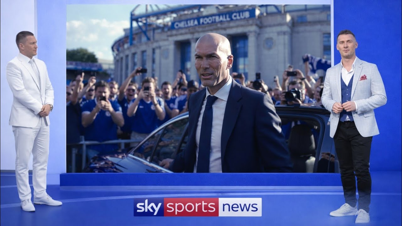 🚨ZIDANE SPOTTED AT STAMFORD BRIDGE! CHELSEA ON THE VERGE OF SHOCK MANAGERIAL TAKEOVER!