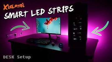 Xiaomi Yeelight LED Strips Review (Make Gaming Desk Cool by lights)
