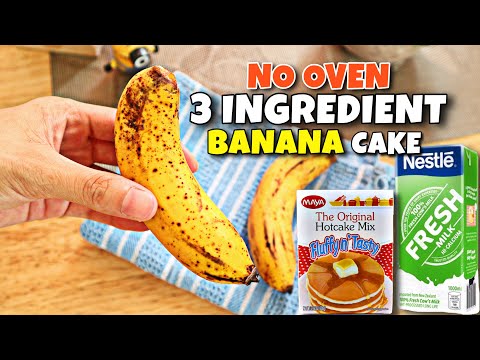 Video: Paano Makagawa Ng Isang Malambot Na Banana Pancake Cake