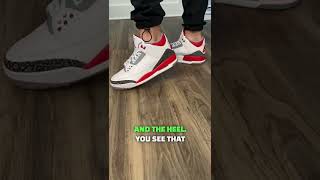 I Tried Wearing The 2022 Jordan 3 'Fire Red' they Are Amazing!