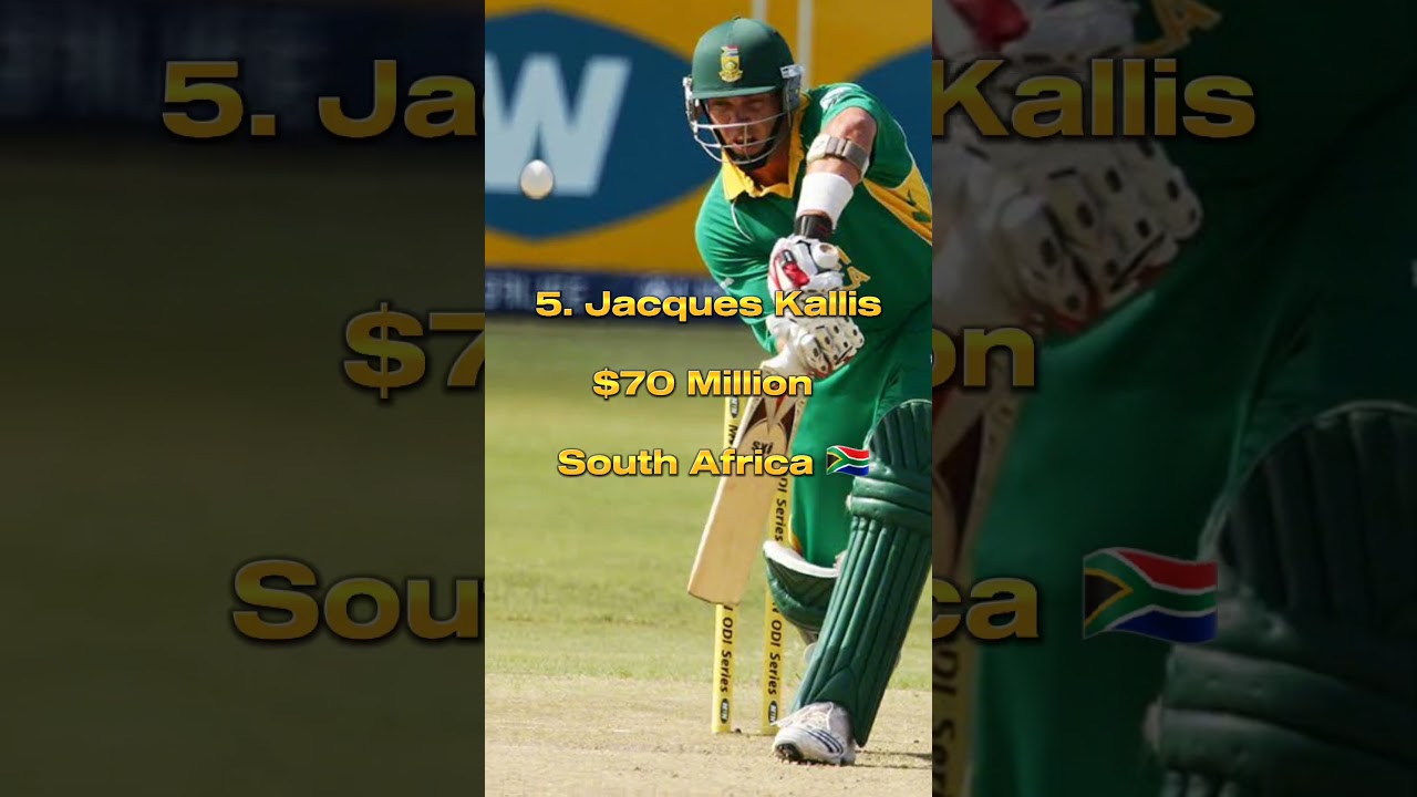 Top 10 Richest Cricket player in the world 