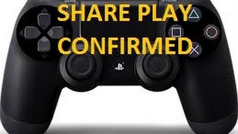 PS4 SHARE PLAY FEATURE EXPLAINED (Firmware 2.0 UPDATE)