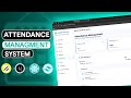 Attendance Management System Project | Next.js Project with Source Code