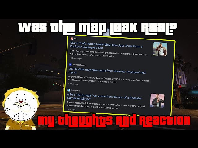 Was The GTA 6 Map Leak Last Night Real? My Thoughts And Reaction