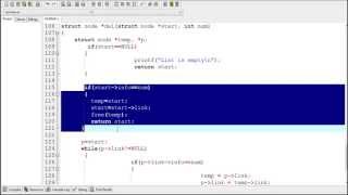D.S Tutorial 5.5: Linked List Delete nodes from the list