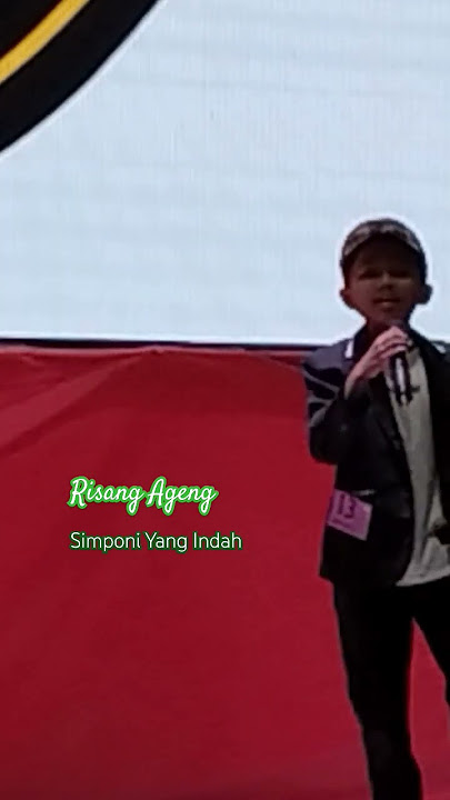 Simponi yang indah _Once cover Risang Ageng