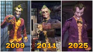 Playing as joker in Batman Arkham Games