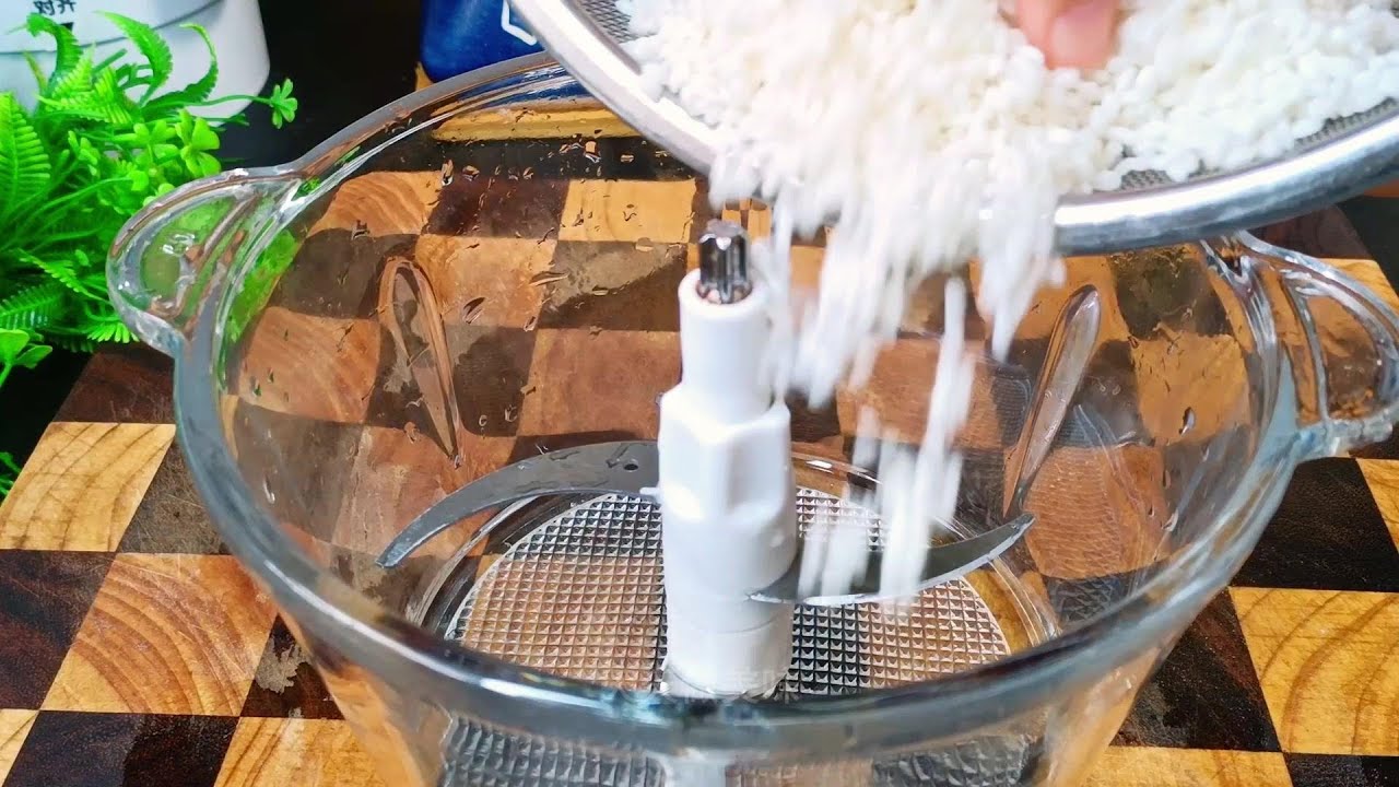 絞肉機制米不敢信 一周6次吃不停 #绞肉机 #大米 #创意吃法 #家常菜