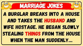 Information 🤣 BEST JOKE OF THE DAY! - Please, untie my wife quickly… | New Jokes Every Day Guide