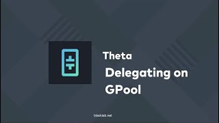Theta Delegating with GPool