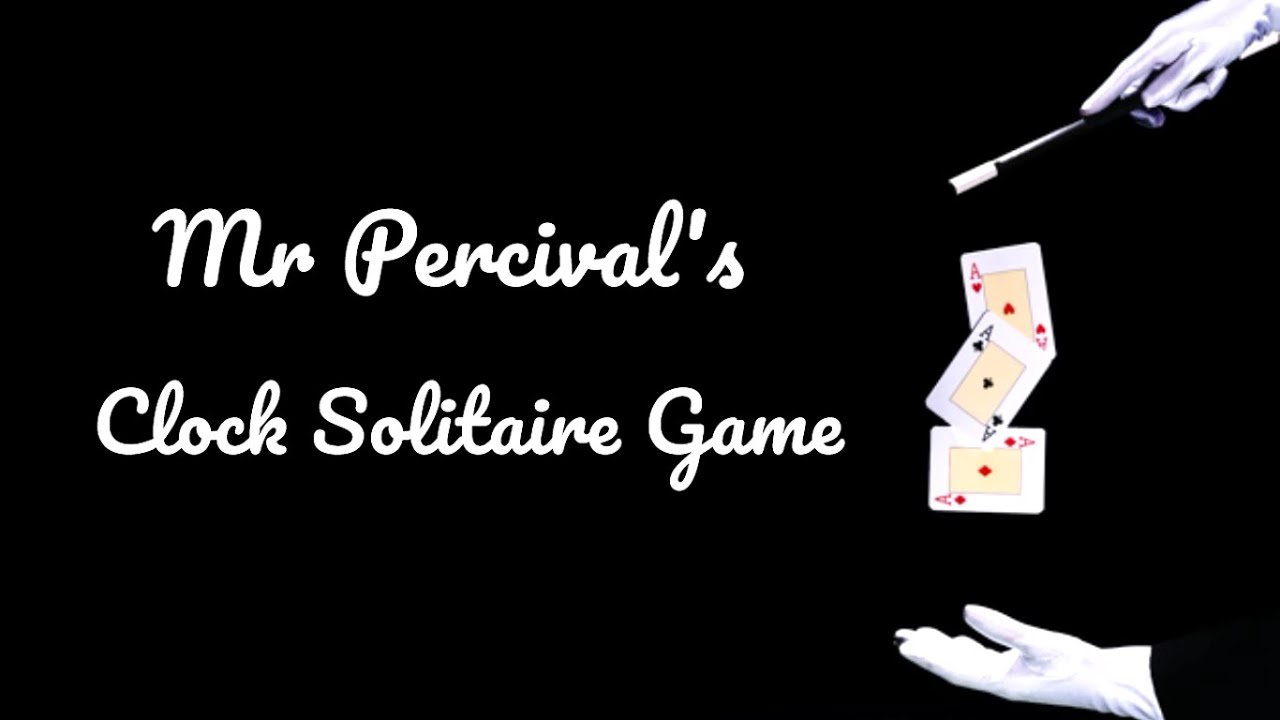 Clock solitaire game YouTube
