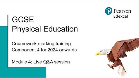 GCSE Physical Education – Component 4 Module 4 Live Q&A Session 2024