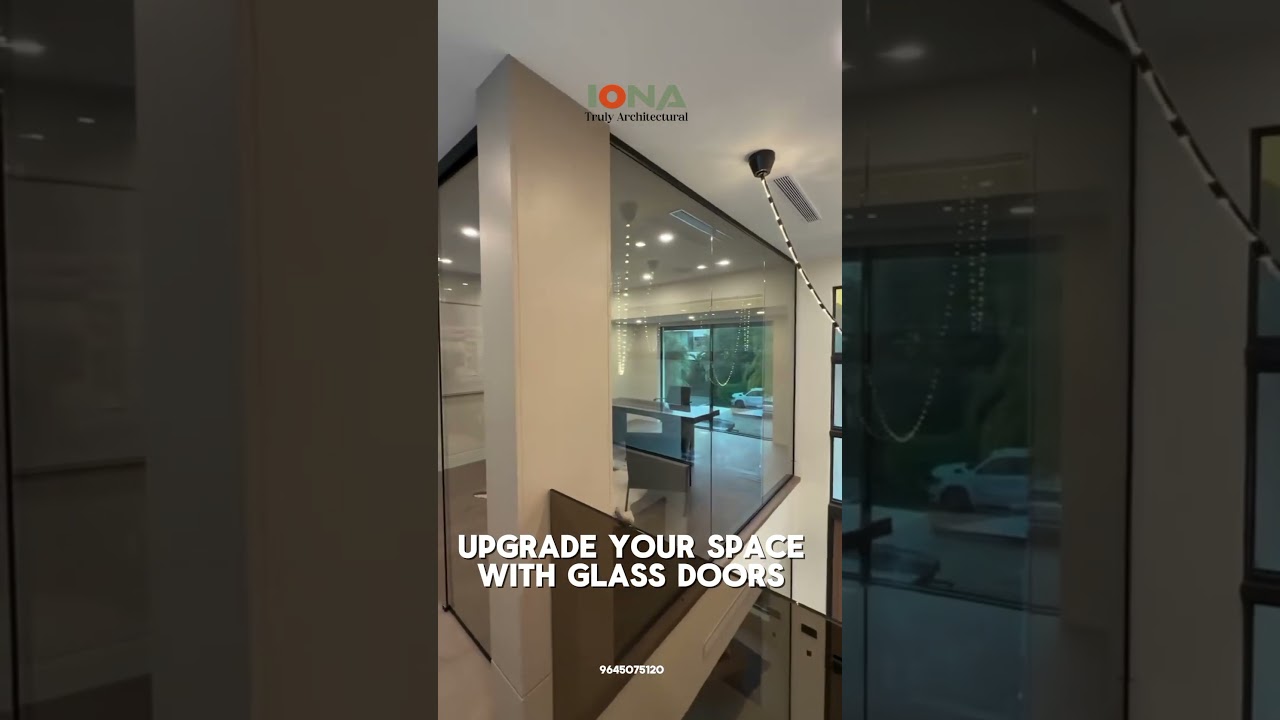 Modern Glass Doors for Homes & Offices | Premium Finish