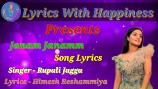 Download Lagu Janam Janamm Song Lyrics ||  Himesh Reshammiya || Rupali Jagga || New Song MP3