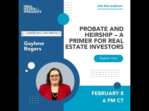 Probate and Heirship lesson
