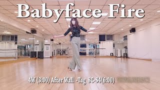 Babyface Fire linedance / Cho: Judy Rodgers