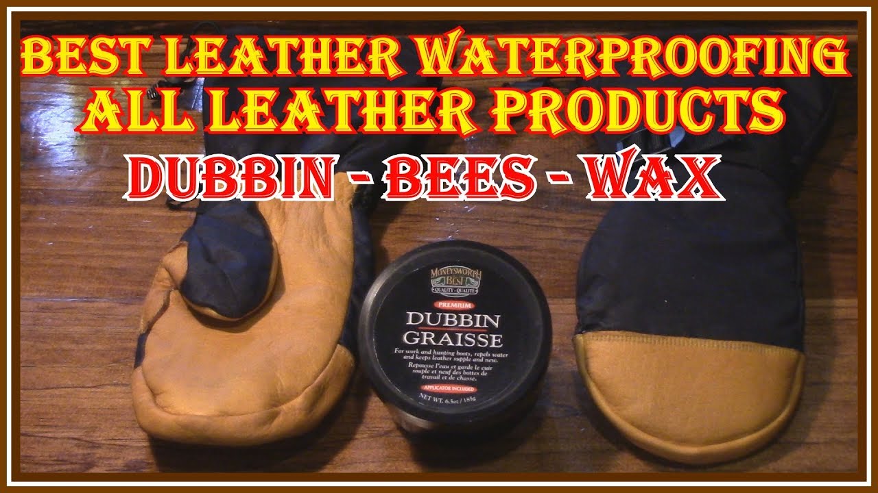 DUBBIN LEATHER WAX APPLICATION REVIEW - LEATHER WATERPROOFING MADE EASY AND  LONG LASTING 