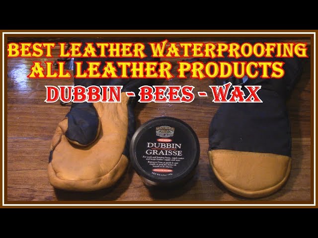 Dubbin Wax - best shoe wax, leather shoe protector and leather softener