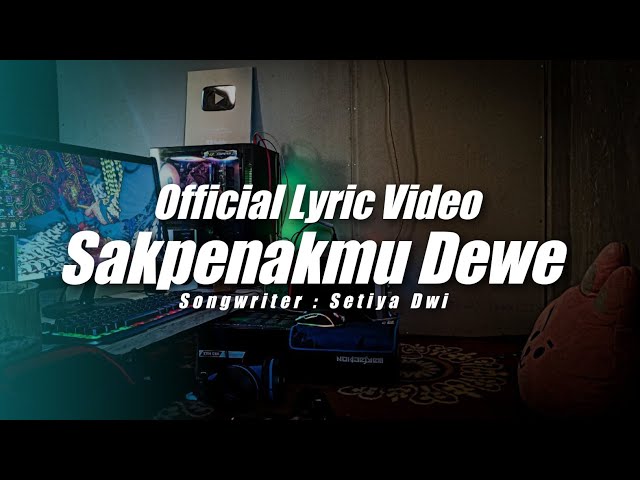 DJ Topeng - Sakpenakmu Dewe ft. Resty (Official Lyric Video) class=