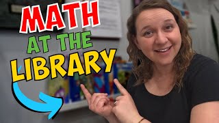 Math LIBRARY Haul | Books about math for kids