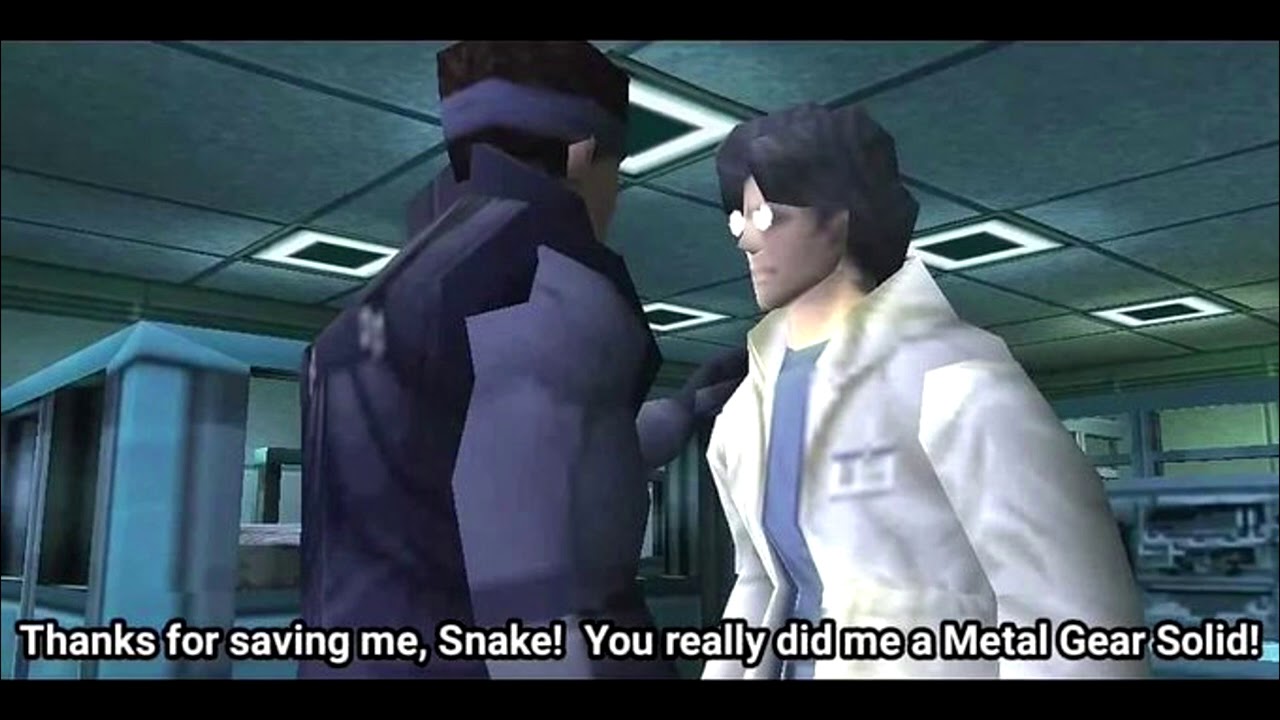 Thanks For Saving Me Snake You Really Did Me A Metal Gear Solid thanks-for-saving-me-snake-you-really-did-me-a-metal-gear-solid
