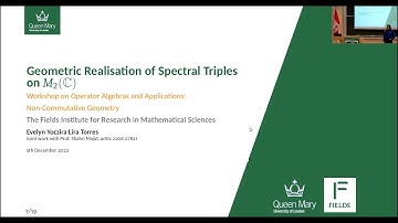 Geometric Realisation of Spectral Triples on M_2(C)